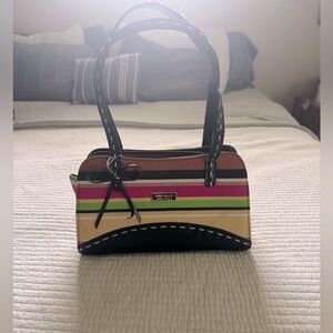 Women’s VINTAGE 1990 Kate Spade Striped Mini Shoulder Bag